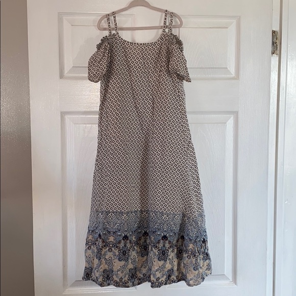 Max Girls Cold Shoulder Maxi Dress - Picture 2 of 4